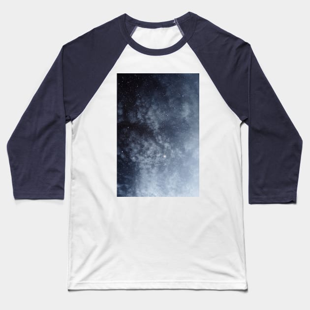 Blue veiled moon Baseball T-Shirt by va103